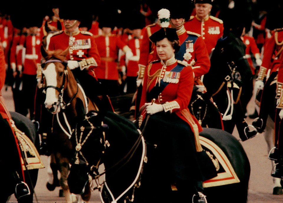 The Queen was shot at during Trooping the Colour in 1981