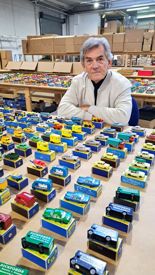 Terry Kneeshaw has been collecting the toy cars since the 1970s