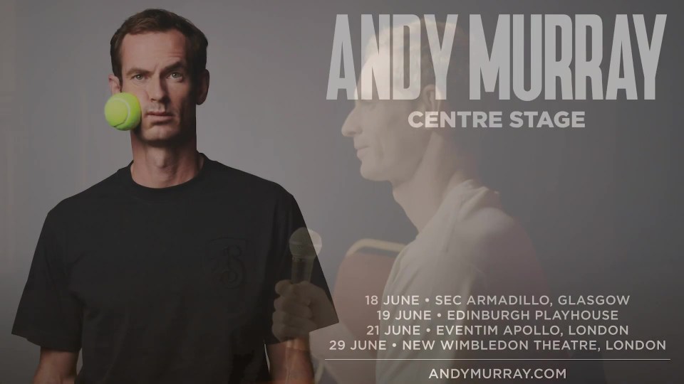 Murray's tour will span four dates