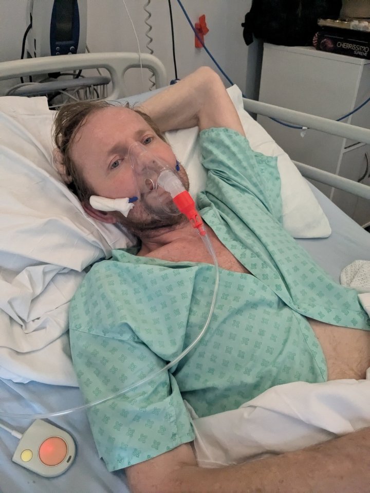 Marek Marzec, 48, is receiving end-of-life care for terminal silicosis at a London hospital