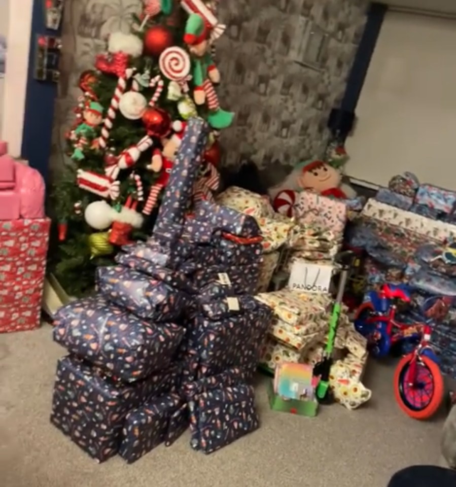 Lea has already spent more than £6,500 on presents this year