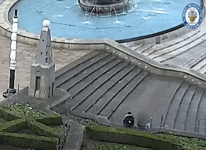 Muhammad and his friend were sitting near the Floozie in the Jacuzzi in Victoria Square