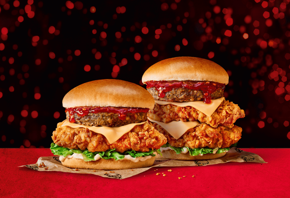 KFC is bringing back two popular burgers for Christmas