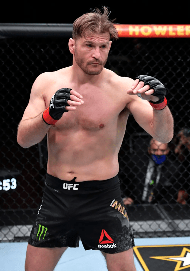 Former UFC heavyweight champion Stipe Miocic returns to the octagon this weekend