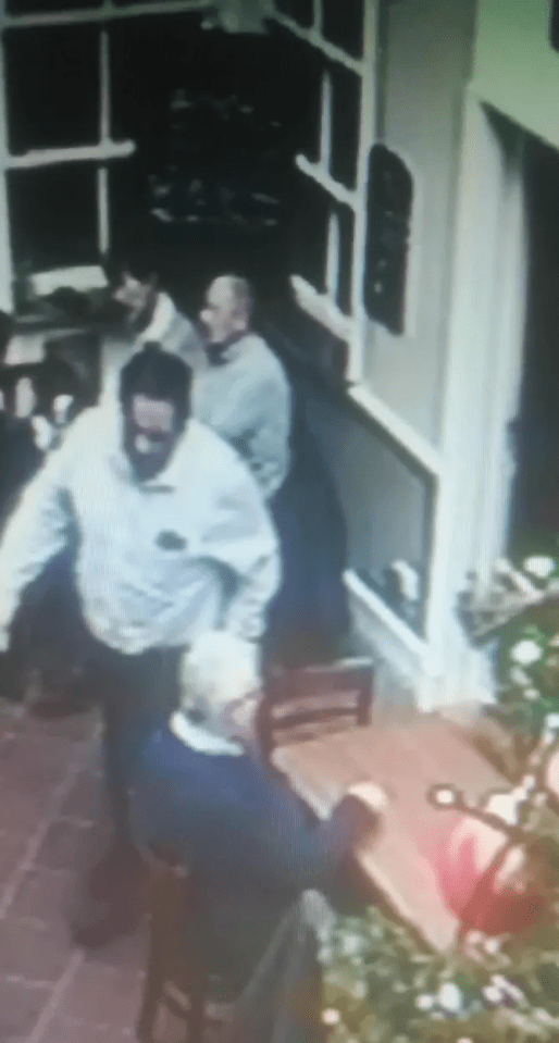 CCTV shows a dine and dasher at The Angel in Halesworth