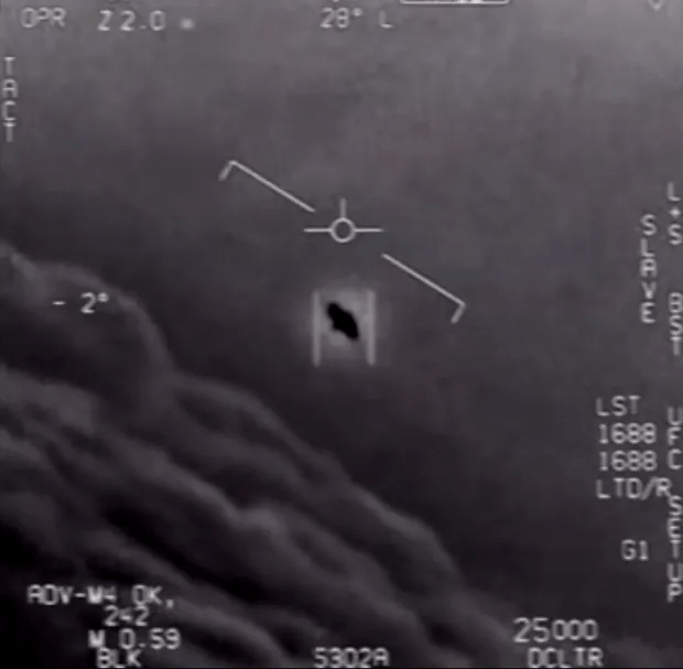 The US Department of Defense released footage of one UFO caught by an aircraft