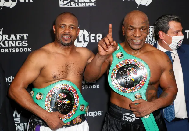 Roy Jones Jr was Mike Tyson's last opponent in 2020