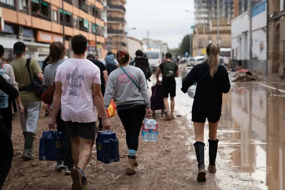 The storm that devastated the metropolitan area of Valencia