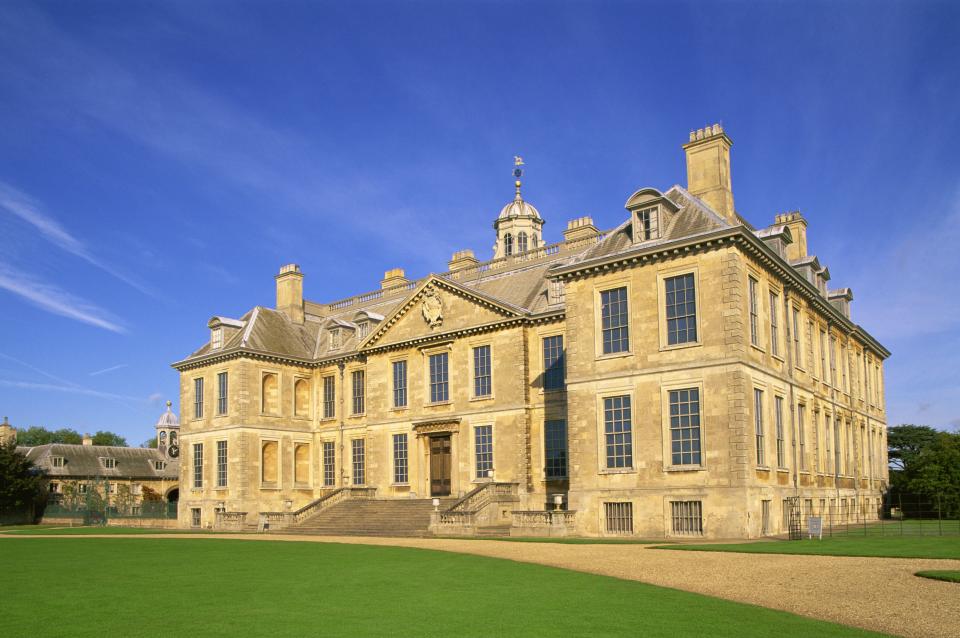 Belton House is located near Grantham in Lincolnshire