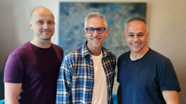 Jack Davenport, Gary Lineker and Tony Pastor set up Goalhanger Podcasts in 2018