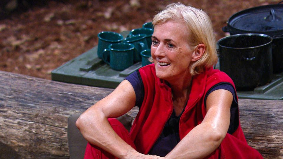 Jane Moore has seemingly taken on the role of camp mum in the jungle this year