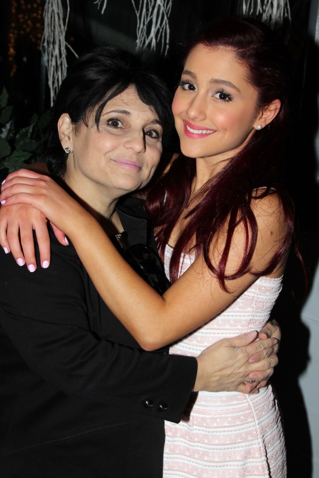 Ariana Grande poses with her mum back in 2011 as a sweet Nickelodeon star