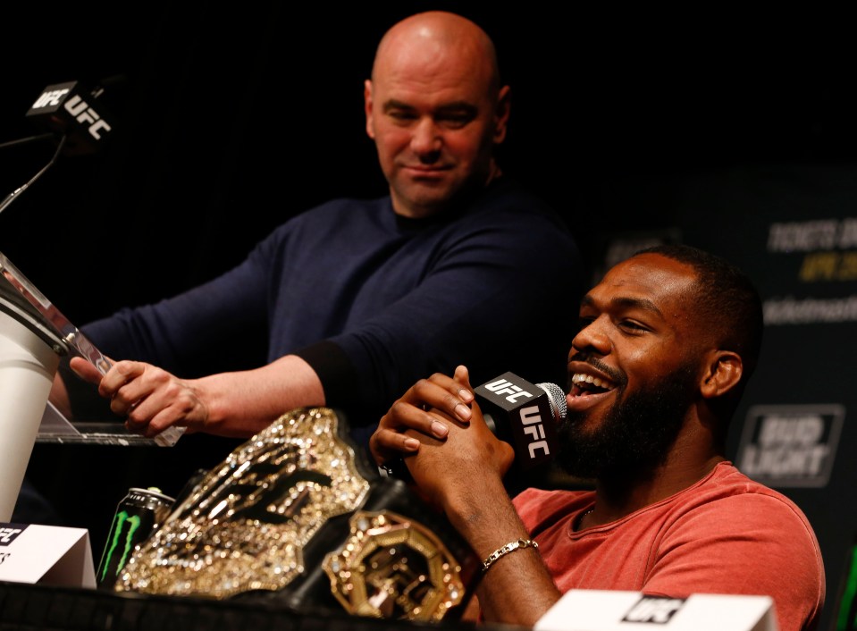 Jones is willing to face the Brit, so long as Dana White and the UFC brass make it worth his while