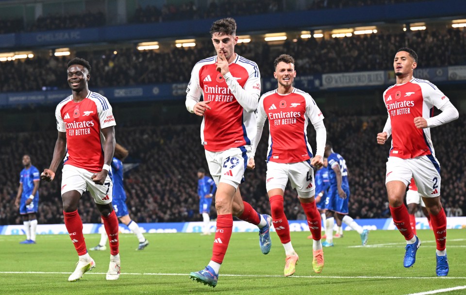 Kai Havertz received instant karma as he shushed Chelsea fans after scoring against his old side