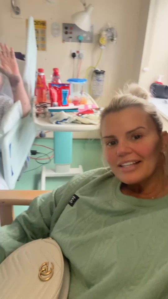 Kerry Katona has been updating fans on her mum Sue's condition