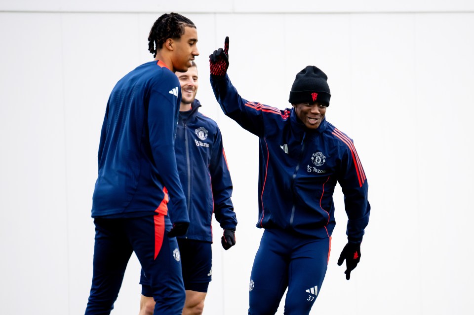 Mainoo was singled out for tactical advice at Carrington