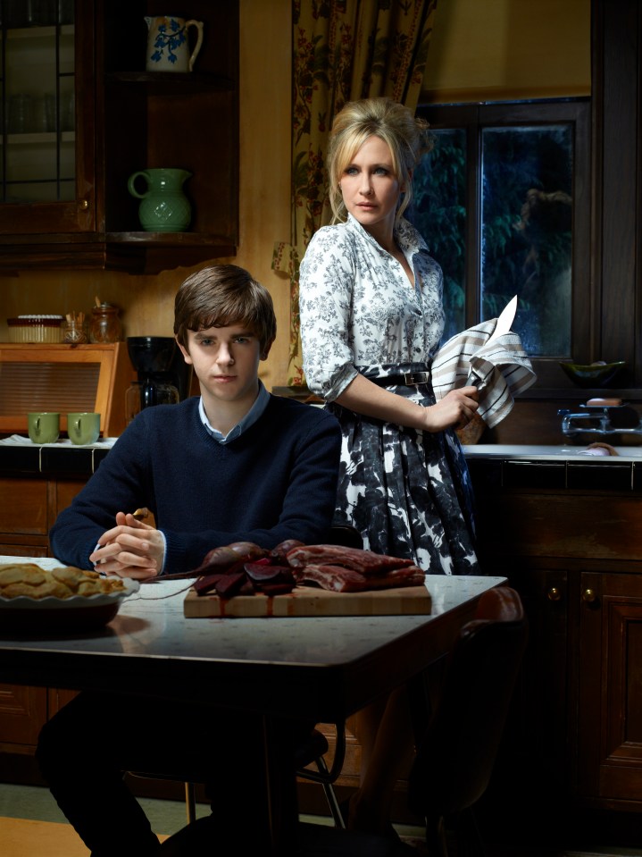 Vera played mother of serial killer Norman Bates in the TV series Bates Motel