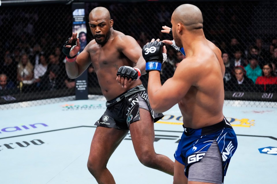 Jon Jones made his long-awaited heavyweight debut last March