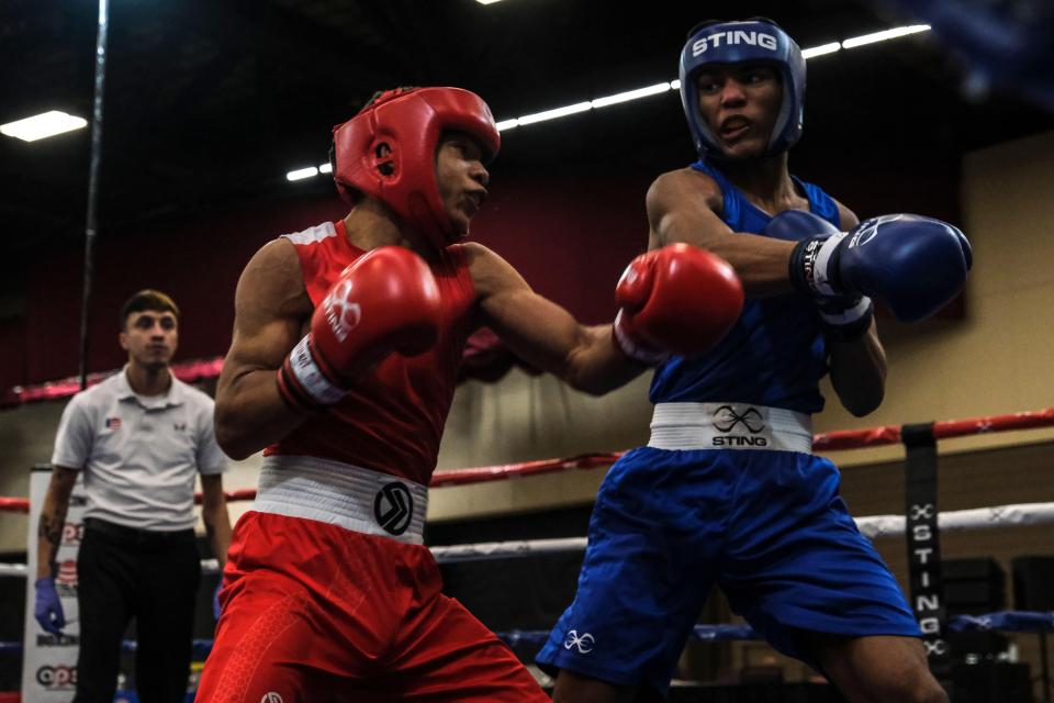 Moton (left) is a boxing protege and is represented by Floyd Mayweather