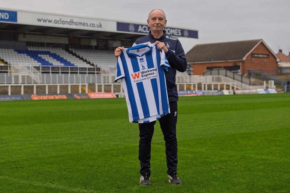 Lennie Lawrence has been confirmed as Hartlepool boss