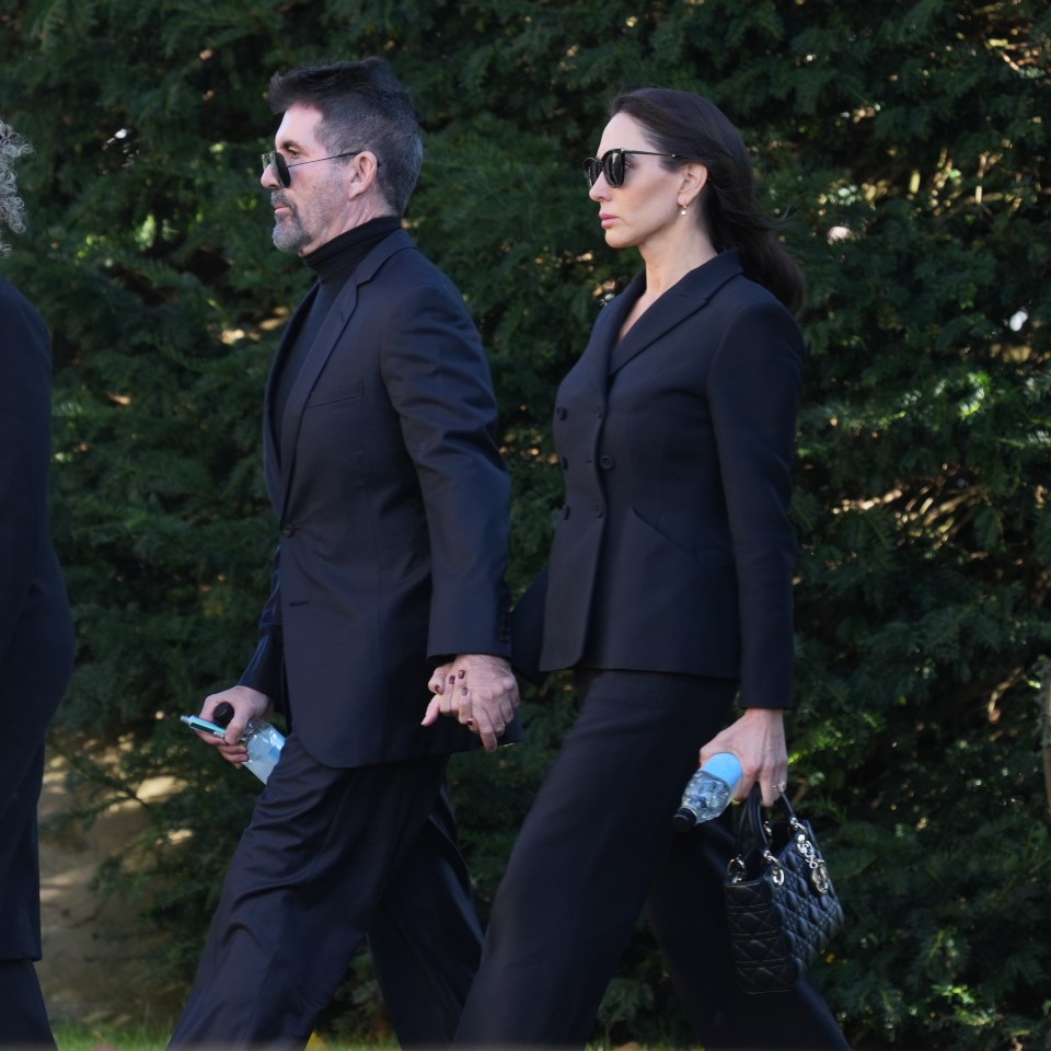 Simon Cowell and Lauren Silverman