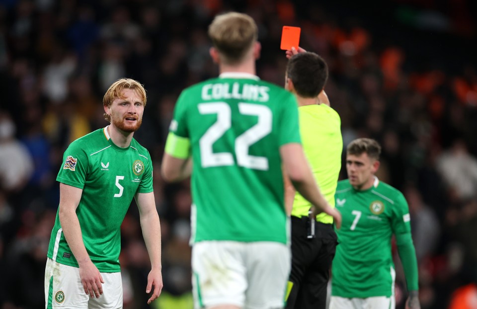 Ireland unravelled after Liam Scales was sent off