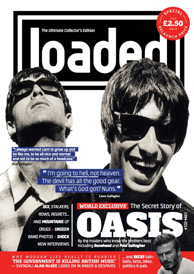 Staff worked and partied with the likes of Oasis at the height of lads' mag mania