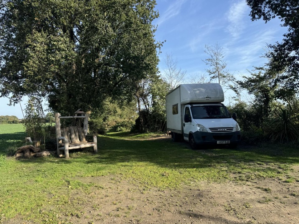 Martin is being forced out of the van and into a council home