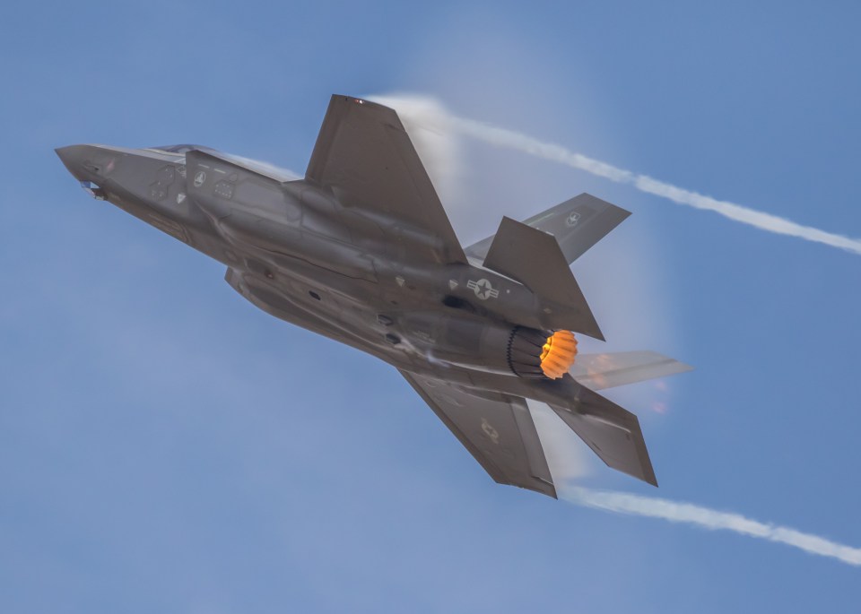 The F-35 fighter only has a single jet