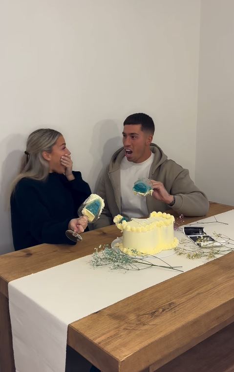 The Love Island star is welcoming a baby boy with his girlfriend Ella Newton