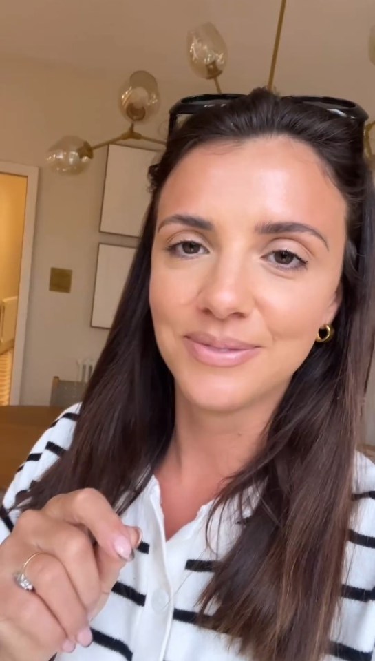 Lucy Mecklenburgh has already got her tree up six weeks before Christmas