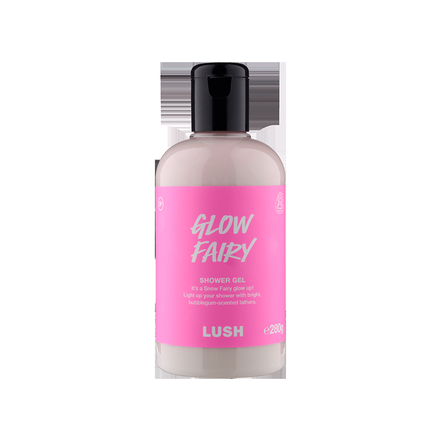 This shower gel is formulated with illuminating zinc sulfide