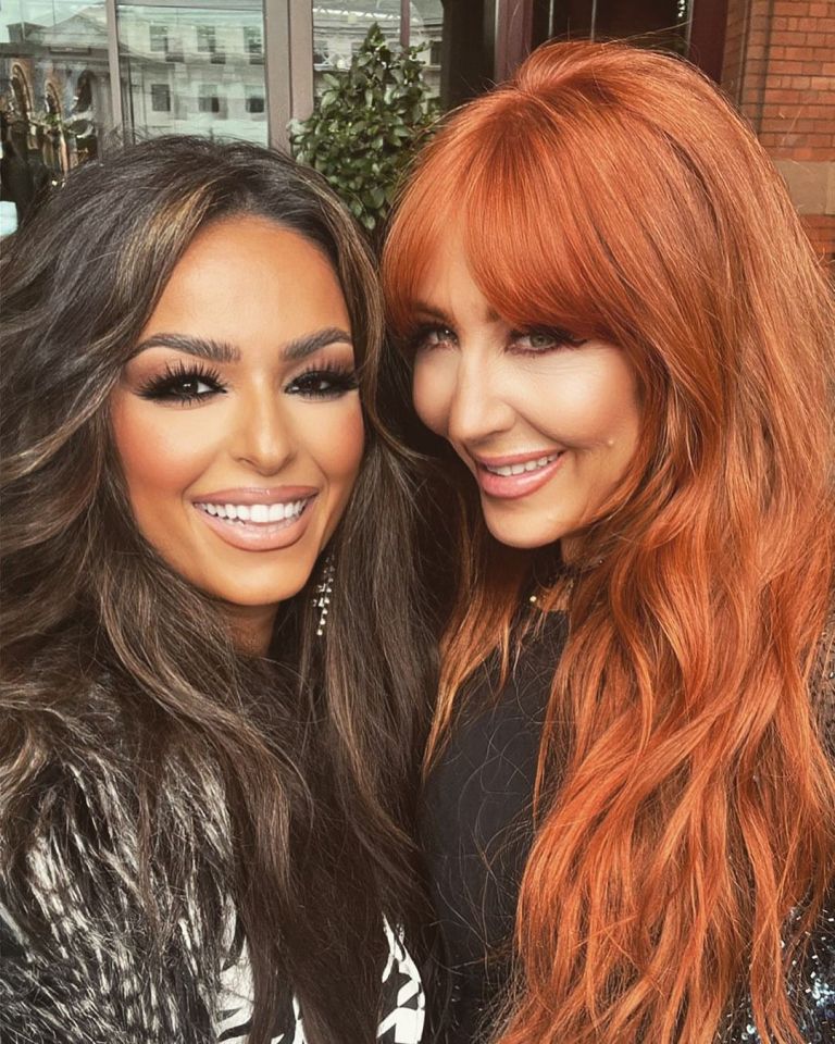 The make up artist pictured with Charlotte Tilbury