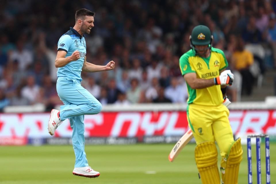 Wood celebrated dispatching Maxwell in the fateful 2019  match