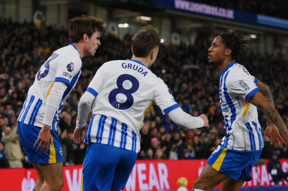 Brighton's comeback means Liverpool can potentially go five points clear of City