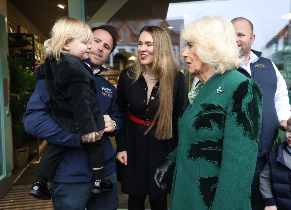 Earlier this year, Queen Camilla visited her bakery and met her family