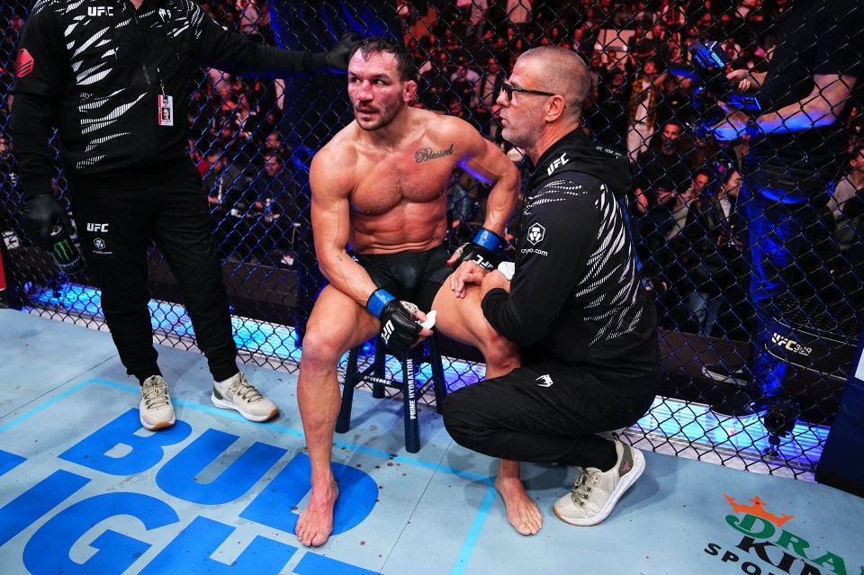 Michael Chandler was peeing blood after his clash with Charles Oliveira