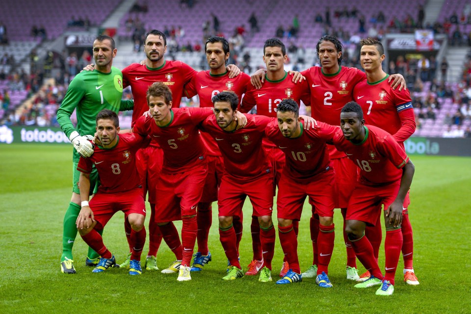 Amorim and Ronaldo played for Portugal together