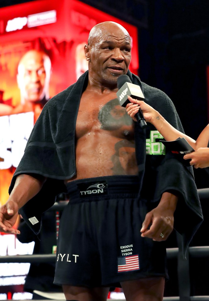 Mike Tyson admits he had doubts after first accepting the fight