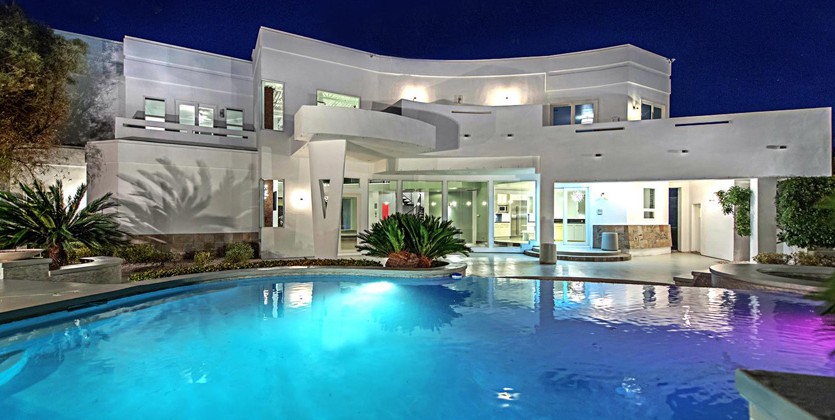 This luxury pad was used in The Hangover film