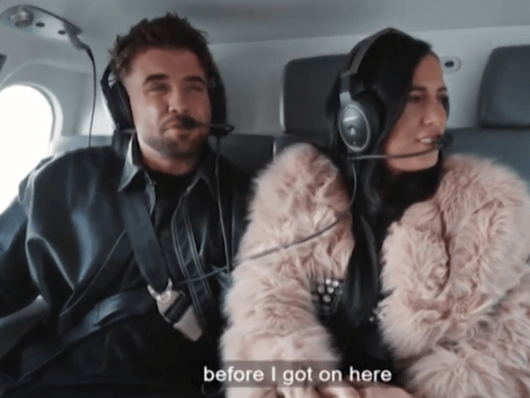 Nathan and Lacey enjoyed a helicopter ride as their final date