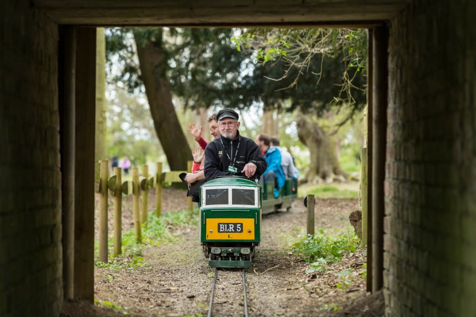 It also runs a miniature train, with tickets costing £2 for adults and £1.50 for children