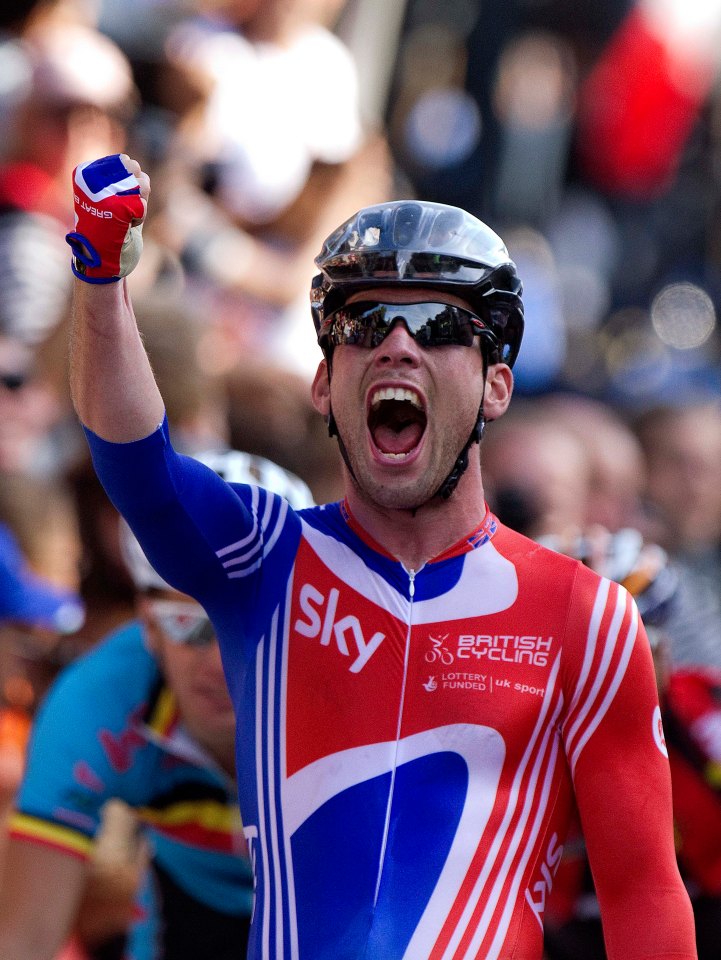 Mark Cavendish won the UCI Road World Championships in 2011