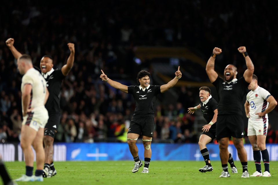 The All Blacks joy was England's anguish