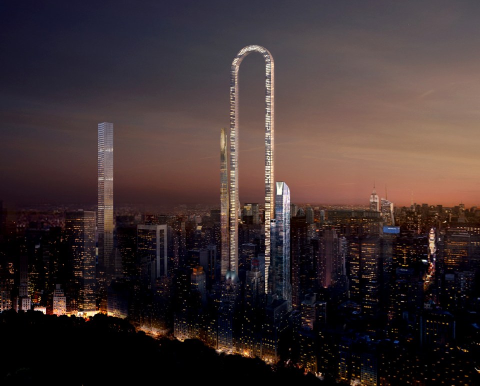 The Big-Bend will sacrifice height for length in its bid to challenge the limits of New York's skyline