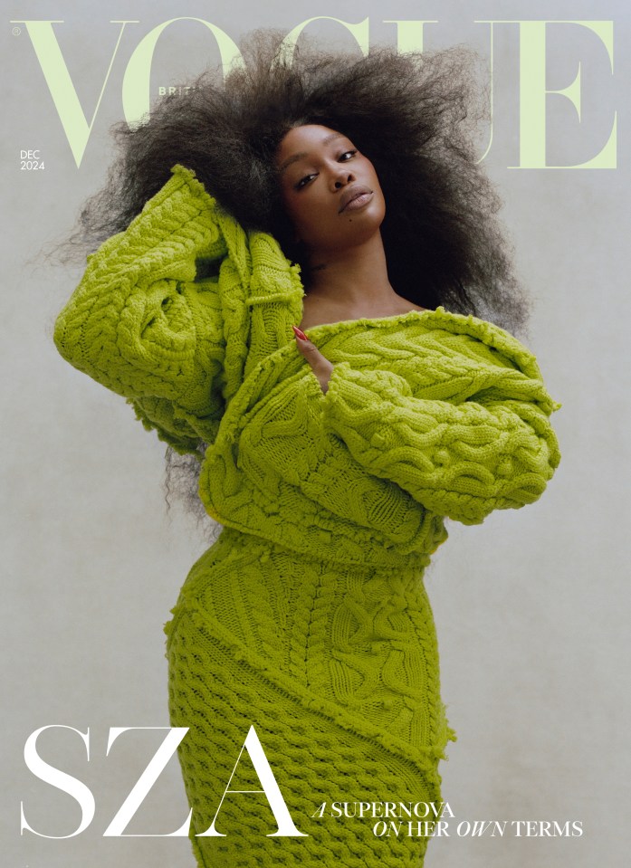 The December issue of British Vogue is available from November 19