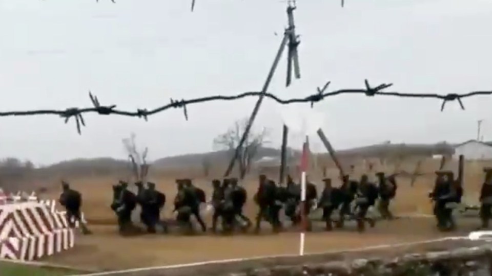 Footage geolocated by OSINT accounts shows North Korean troops being trained by Russia