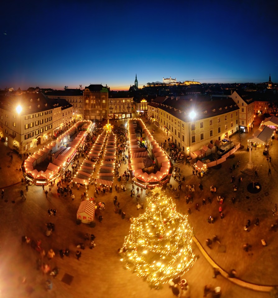 This Christmas market in Bratislava is the top trip for value