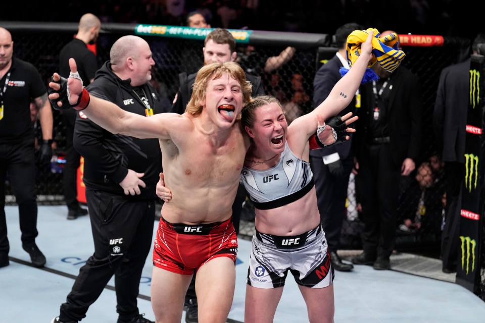 Proud Liverpudlian UFC fighters Paddy Pimblett and Molly McCann are both signees