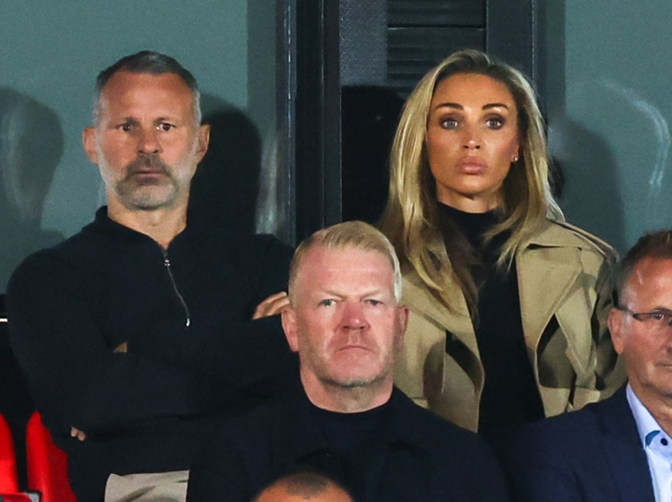 The couple at a Salford City game in August